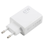 67W USB-Schnellladegerät mit 1m USB-auf-Typ-C-Kabel, 67W Typ-C-Kabel