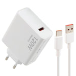 120W USB-Schnellladegerät mit 1m USB-zu-Type-C-Kabel, 120W