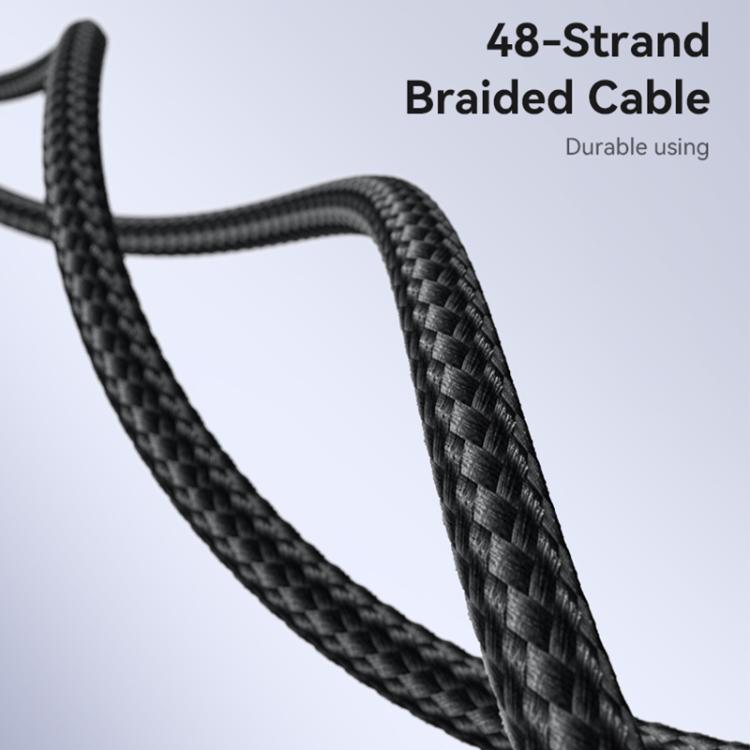 Yesido CA184 PD27W 3A USB-C / Typ-C auf 8 Pin Lade-Datenkabel, Länge: 2m, CA184