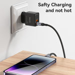 Yesido CA184 PD27W 3A USB-C / Typ-C auf 8 Pin Lade-Datenkabel, Länge: 2m, CA184