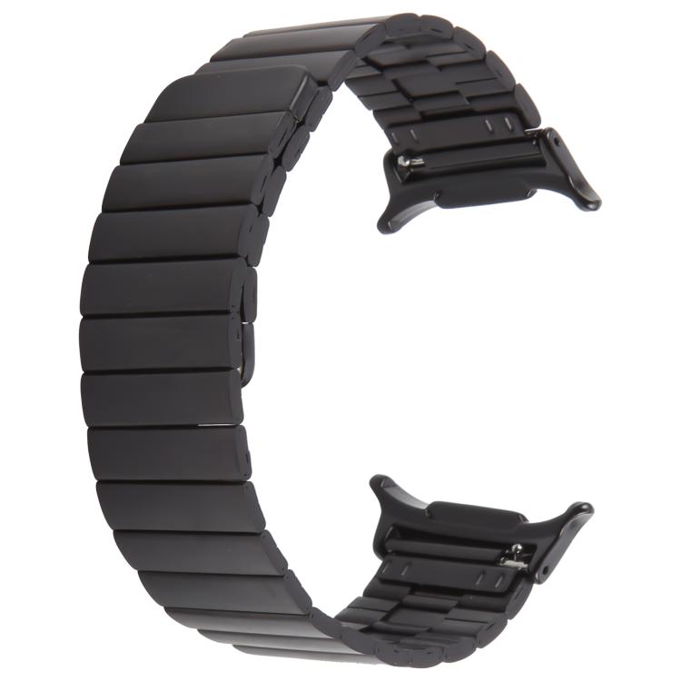 Magnetisches Uhrenarmband aus Bambus und Edelstahl, für Samsung Galaxy Watch Ultra 47 mm / Ultra 2025