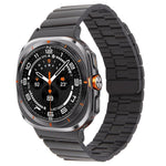 Magnetisches Uhrenarmband aus Bambus und Edelstahl, für Samsung Galaxy Watch Ultra 47 mm / Ultra 2025