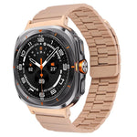 Magnetisches Uhrenarmband aus Bambus und Edelstahl, für Samsung Galaxy Watch Ultra 47 mm / Ultra 2025