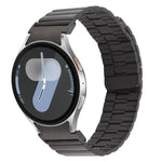 Magnetisches Metall-Uhrenarmband aus Bambus mit Schnellverschluss, passend für Samsung Galaxy Watch 7 / 6 / 5 / 4