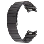 Magnetisches Metall-Uhrenarmband aus Bambus mit Schnellverschluss, passend für Samsung Galaxy Watch 7 / 6 / 5 / 4