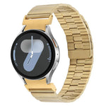 Magnetisches Metall-Uhrenarmband aus Bambus mit Schnellverschluss, passend für Samsung Galaxy Watch 7 / 6 / 5 / 4