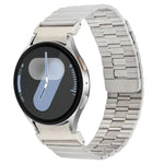 Magnetisches Metall-Uhrenarmband aus Bambus mit Schnellverschluss, passend für Samsung Galaxy Watch 7 / 6 / 5 / 4