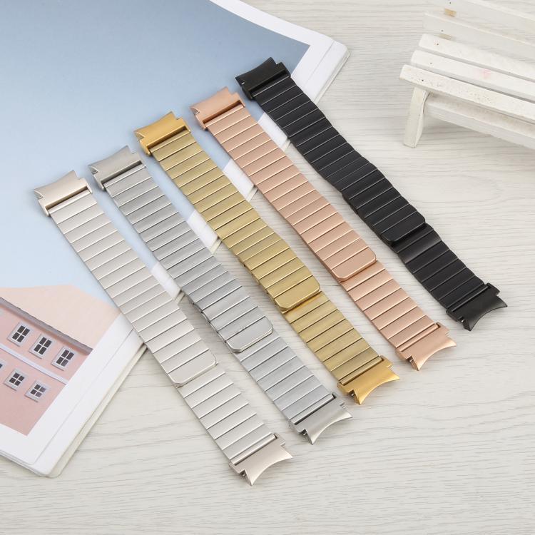 Magnetisches Metall-Uhrenarmband aus Bambus mit Schnellverschluss, passend für Samsung Galaxy Watch 7 / 6 / 5 / 4