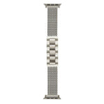 6-reihiges Edelstahl-Uhrenarmband, passend für Apple Watch 46 mm / 49 mm / 45 mm / 44 mm und 42 mm / 41 mm / 40 mm / 38 mm