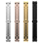 Schnellverschluss-Armband aus Edelstahl in H-Form, für Samsung Galaxy Watch 7 / 6 / 5 / 4