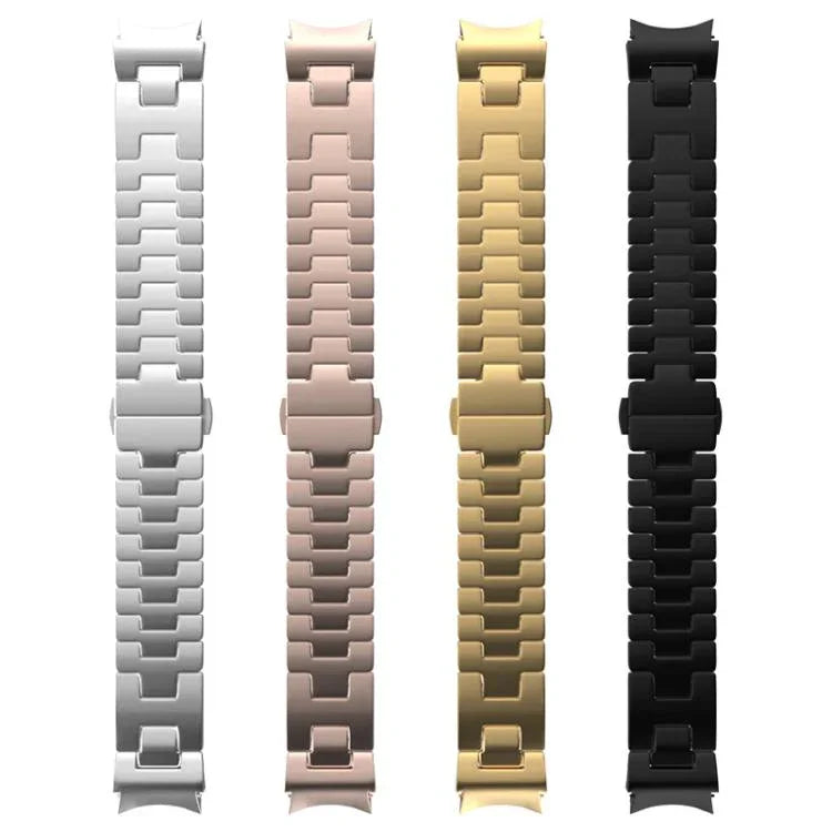 Schnellverschluss-Armband aus Edelstahl in H-Form, für Samsung Galaxy Watch 7 / 6 / 5 / 4