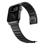 Norman Clasp One-Bead Stainless Steel Watch Band, For Apple Watch 46mm / 49mm / 45mm / 44mm