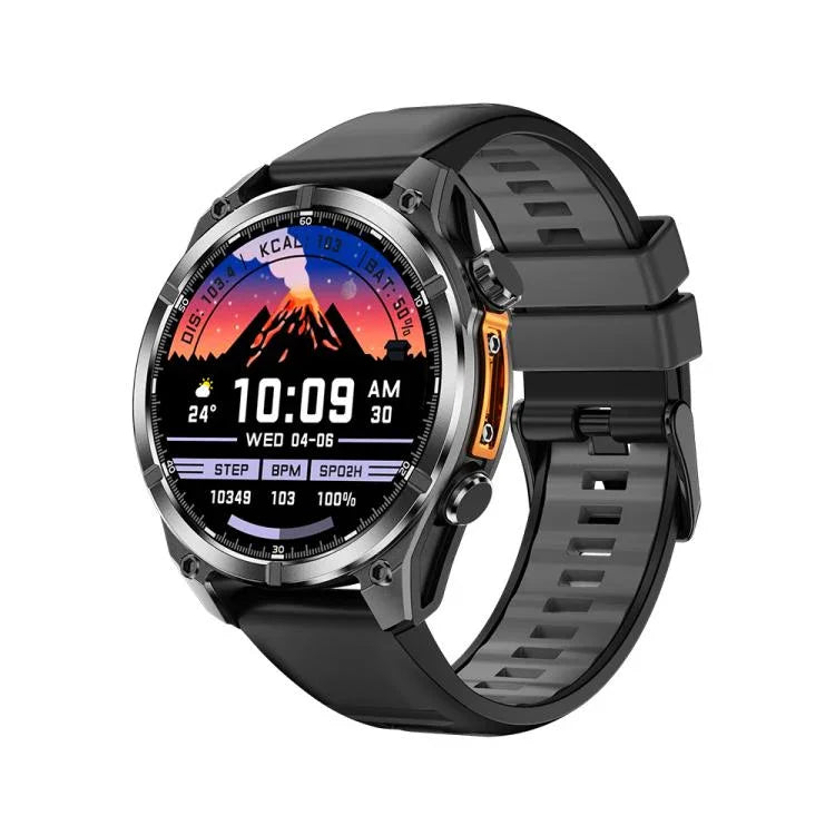 HD300 1,43 Zoll AMOLED-Display, Silikonarmband, Sport-Smartwatch mit Unterstützung für Blutsauerstoffmessung