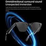 E60 ENC Smart-Audio-Bluetooth-Brille mit Geräuschunterdrückung, E60 (Schwarz), E60 (Transparent)
