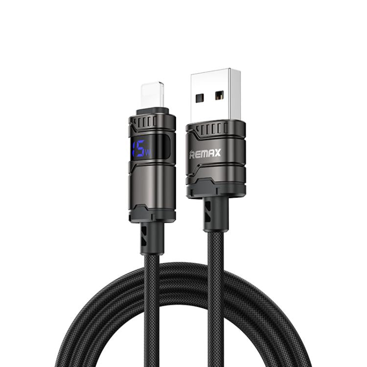 REMAX C01-AL 3A USB zu 8 Pin Nylon geflochtenes Datenkabel, Länge: 1,2m, USB zu 8 Pin