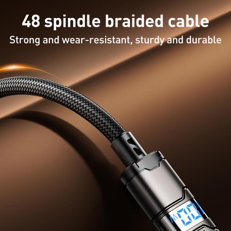 REMAX C01-AL 3A USB zu 8 Pin Nylon geflochtenes Datenkabel, Länge: 1,2m, USB zu 8 Pin