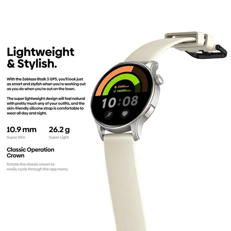 Zeblaze Btalk 3 GPS Smartwatch mit 1,43 Zoll HD AMOLED-Display, Gesundheits- und Fitness-Funktion, unterstützt Bluetooth-Anrufe