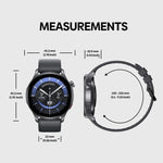 Zeblaze Btalk 3 GPS Smartwatch mit 1,43 Zoll HD AMOLED-Display, Gesundheits- und Fitness-Funktion, unterstützt Bluetooth-Anrufe