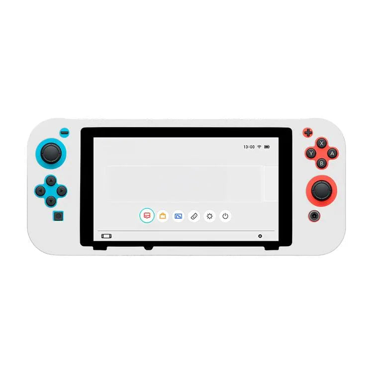 Vollständige Schutzhülle aus Silikon in Unifarben für Nintendo Switch
