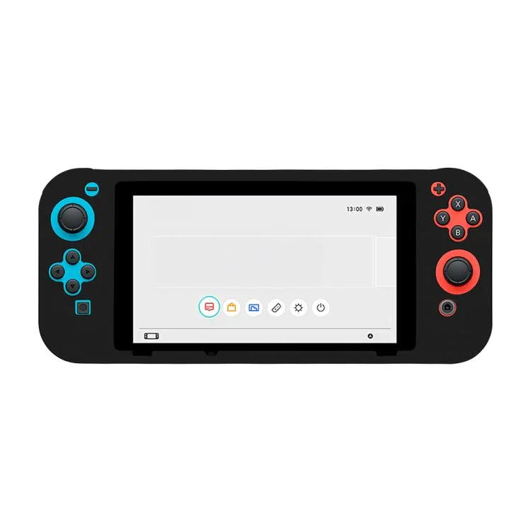 Vollständige Schutzhülle aus Silikon in Unifarben für Nintendo Switch