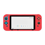 Vollständige Schutzhülle aus Silikon in Unifarben für Nintendo Switch