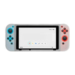 Vollständige Schutzhülle aus Silikon in Unifarben für Nintendo Switch