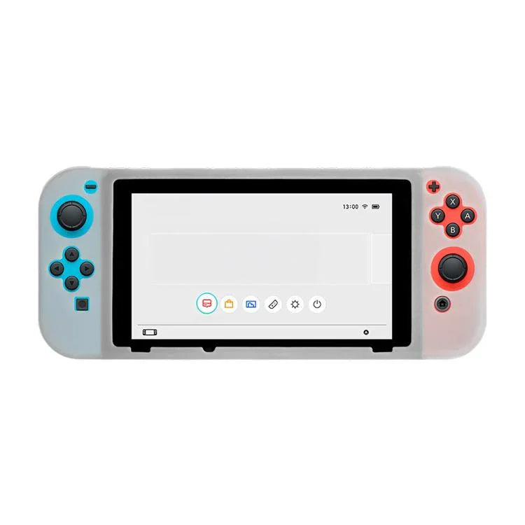 Vollständige Schutzhülle aus Silikon in Unifarben für Nintendo Switch