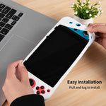 Vollständige Schutzhülle aus Silikon in Unifarben für Nintendo Switch