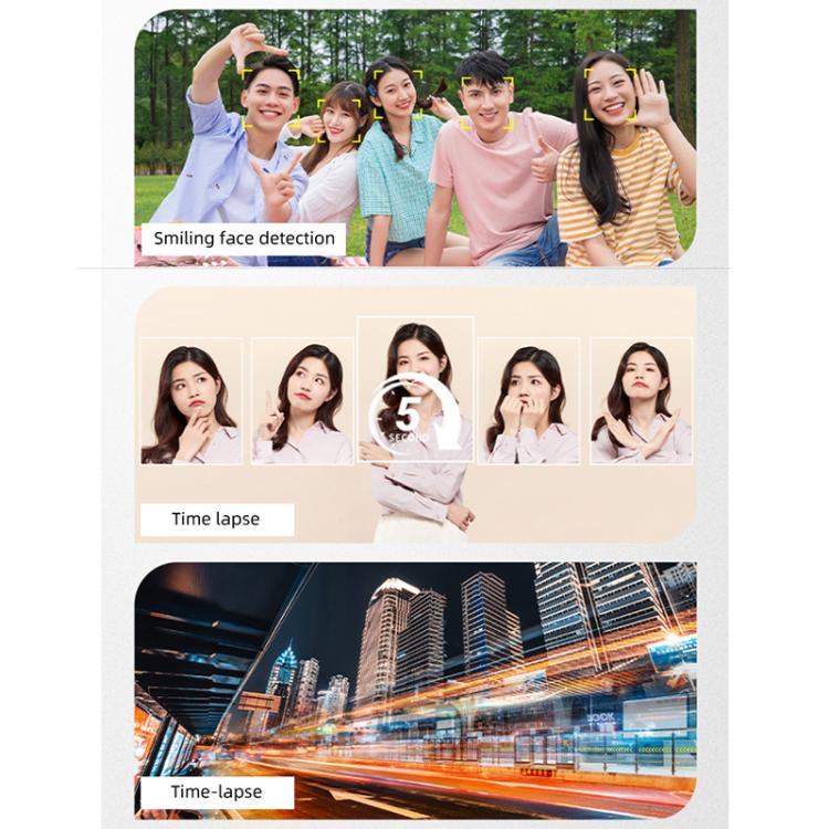 DC15 2,4 Zoll 18X Digitalzoom Kamera 4K HD Video 64MP Aufnahme