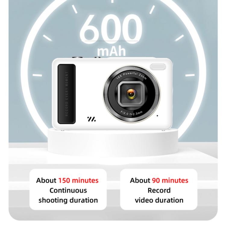 DC15 2,4 Zoll 18X Digitalzoom Kamera 4K HD Video 64MP Aufnahme