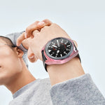 Galvanisiertes hohles Halbetui aus TPU, für Samsung Galaxy Watch 3 41 mm, für Samsung Galaxy Watch 3 45 mm