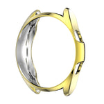 Galvanisiertes hohles Halbetui aus TPU, für Samsung Galaxy Watch 3 41 mm, für Samsung Galaxy Watch 3 45 mm