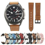 TPU + Leather Replacement Strap Watchband, For Samsung Galaxy Watch 3 41mm, For Samsung Galaxy Watch 3 45mm