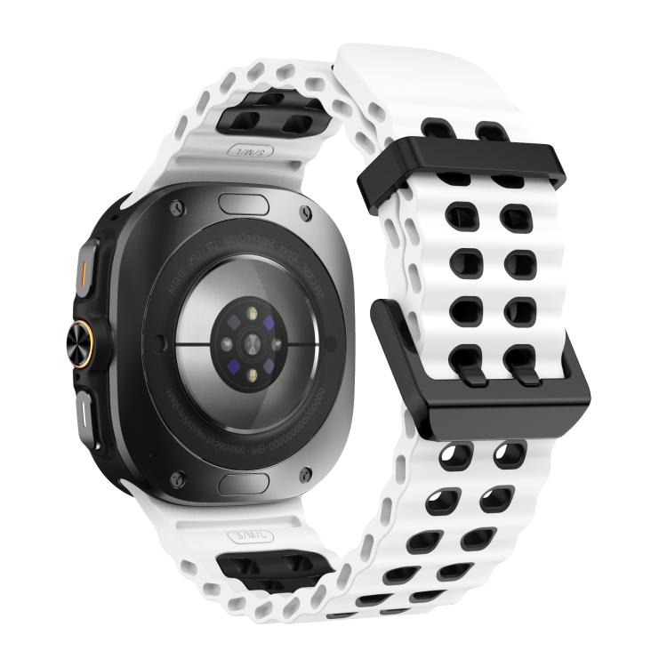 Kalebol Ocean Zweifarbiges Silikonarmband, für Samsung Galaxy Watch Ultra 47 mm / Ultra 2025