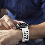 Kalebol Ocean Zweifarbiges Silikonarmband, für Samsung Galaxy Watch Ultra 47 mm / Ultra 2025