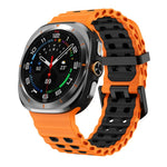 Kalebol Ocean Zweifarbiges Silikonarmband, für Samsung Galaxy Watch Ultra 47 mm / Ultra 2025