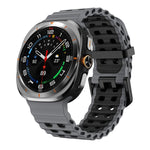 Kalebol Ocean Zweifarbiges Silikonarmband, für Samsung Galaxy Watch Ultra 47 mm / Ultra 2025