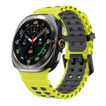 Kalebol Ocean Zweifarbiges Silikonarmband, für Samsung Galaxy Watch Ultra 47 mm / Ultra 2025