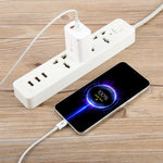 AR-PD12 65W QC3.0 USB und USB-C / Typ-C PD Schnellladegerät, US-Stecker