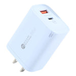 AR-PD12 65W QC3.0 USB und USB-C / Typ-C PD Schnellladegerät, US-Stecker