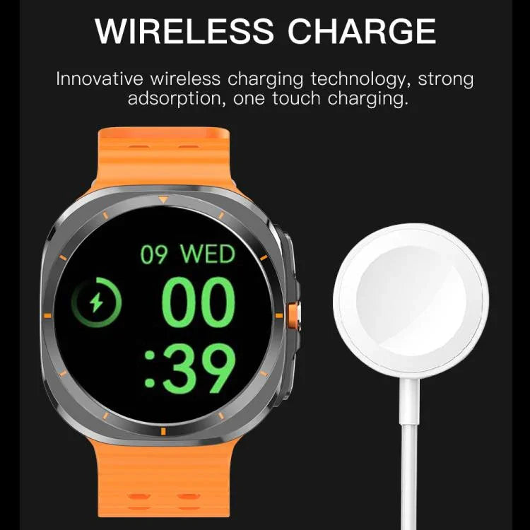 X7 1,51 Zoll IPS-Bildschirm Bluetooth-Smartwatch unterstützt Gesundheitsüberwachung