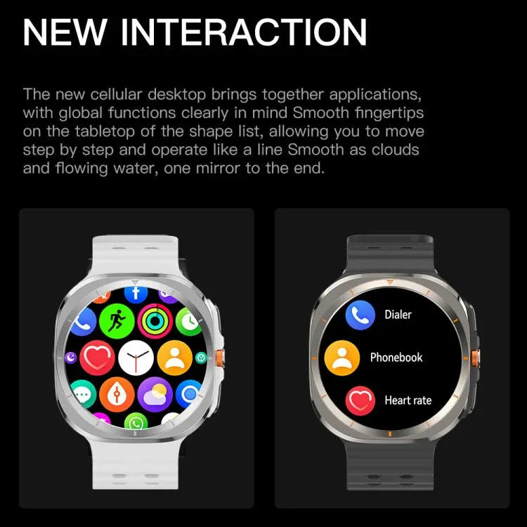 X7 1,51 Zoll IPS-Bildschirm Bluetooth-Smartwatch unterstützt Gesundheitsüberwachung
