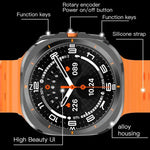 X7 1,51 Zoll IPS-Bildschirm Bluetooth-Smartwatch unterstützt Gesundheitsüberwachung