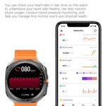 X7 1,51 Zoll IPS-Bildschirm Bluetooth-Smartwatch unterstützt Gesundheitsüberwachung
