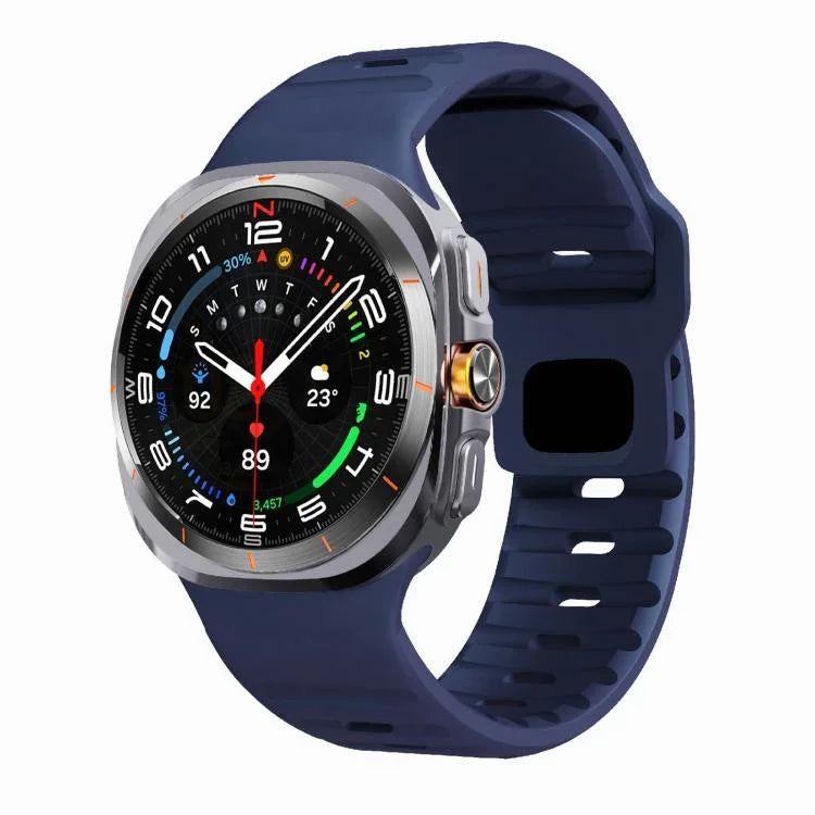 Kalebol Wave Reverse Buckle Silicone Strap, For Samsung Galaxy Watch Ultra 47mm / Ultra 2025