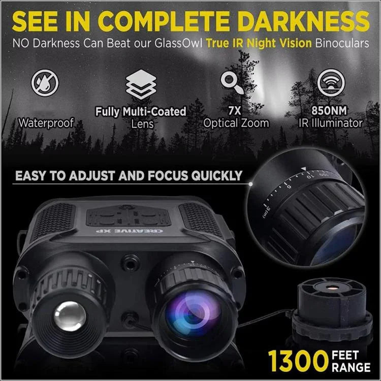 NVG400PRO 3 Zoll LCD-Bildschirm Fernglas Digitales Nachtsichtgerät