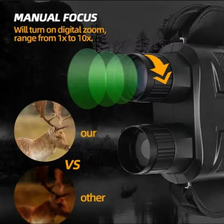 NVG800LS 3-Zoll-LCD-Bildschirm Fernglas Digitales Nachtsichtgerät