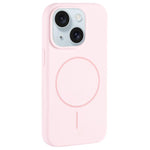 Large Hole Camera MagSafe Liquid Silicone Full Coverage Phone Case, For iPhone 15 Pro Max, For iPhone 15 Pro, For iPhone 15 Plus, For iPhone 15