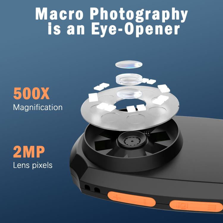 CPL-05-0011 2MP 2 Zoll HD Bildschirm Handmikroskop 500X Vergrößerung, CPL-05-0011