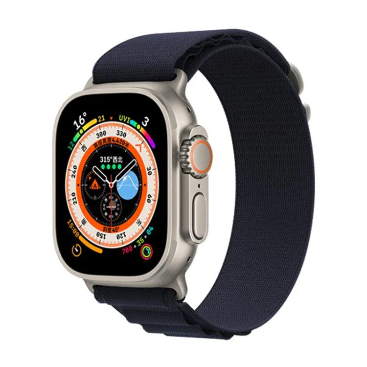 Kalebol Aline Nylon Loop Watch Band, For Apple Watch 46mm / 49mm / 45mm / 44mm, For Apple Watch 42mm / 41mm / 40mm / 38mm